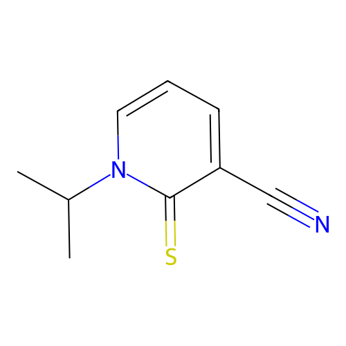 1-Propan-2-yl-2-sulfanylidenepyridine-3-carbonitrile structure
