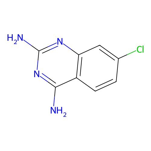 7-氯-2,4-喹唑啉二胺 structure