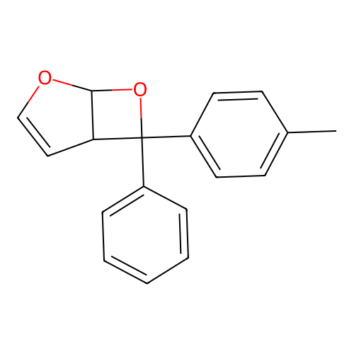 6-(4-Methylphenyl)-6-phenyl-2,7-dioxabicyclo[3.2.0]hept-3-ene structure