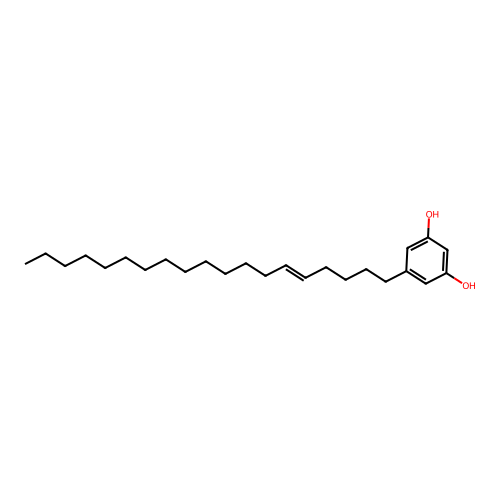 5-(n-Nonadecenyl)resorcinol structure
