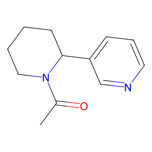 1-[2-(Pyridin-3-yl)piperidin-1-yl]ethan-1-one structure