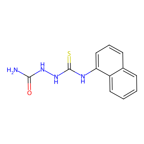 (Naphthalen-1-ylcarbamothioylamino)urea structure