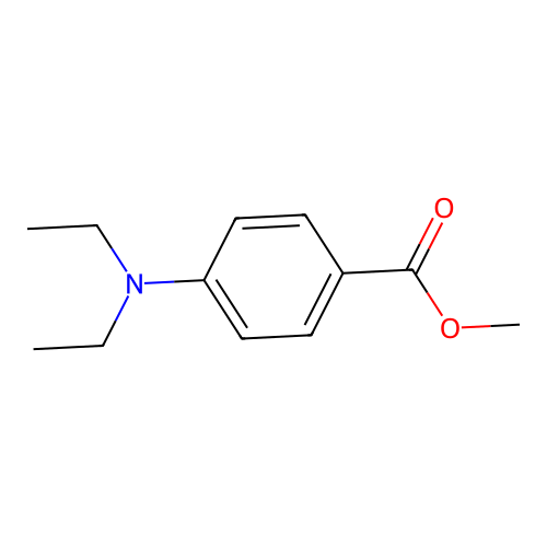 Methyl 4-(diethylamino)benzoate structure