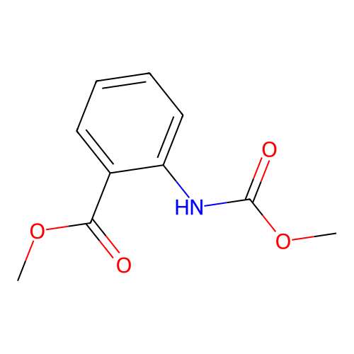 Methyl 2-(methoxycarbonylamino)benzoate structure