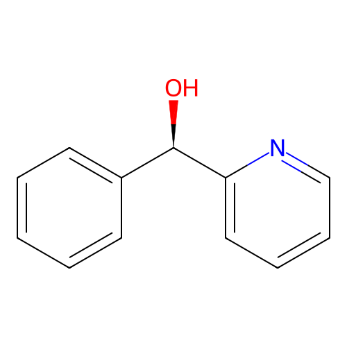 (R)-phenyl(pyridin-2-yl)methanol structure