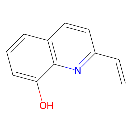8-Quinolinol, 2-ethenyl- structure
