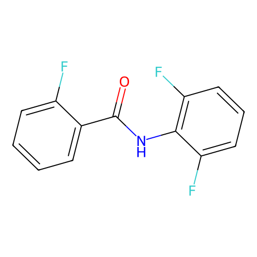 N-(2,6-difluorophenyl)-2-fluorobenzamide structure