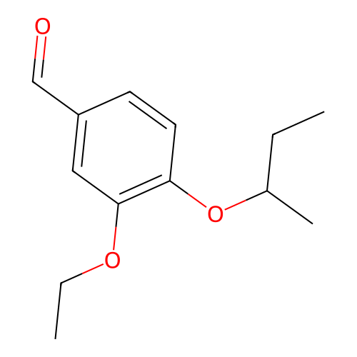 4-Sec-butoxy-3-ethoxybenzaldehyde structure