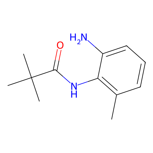 N-(2-amino-6-methylphenyl)-2,2-dimethylpropanamide structure
