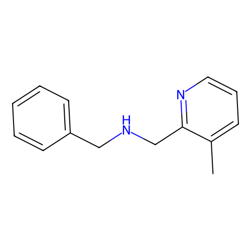 N-Benzyl-1-(3-methylpyridin-2-yl)methanamine structure