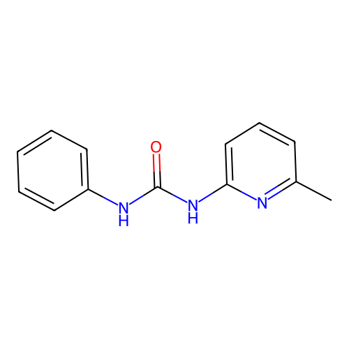 N-(6-Methyl-2-pyridinyl)-N'-phenylurea structure