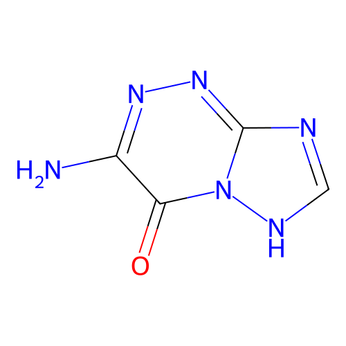 3-amino[1,2,4]triazolo[5,1-c][1,2,4]triazin-4(1H)-one structure