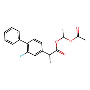 氟比洛芬酯 structure