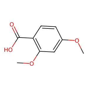 2,4-Dimethoxybenzoic acid structure