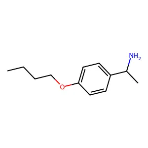 1-(4-丁氧基苯基)乙胺 structure