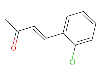 2-Chlorobenzylideneacetone structure