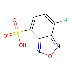 7-氟-2,1,3-苯并噁二唑-4-磺酸 structure