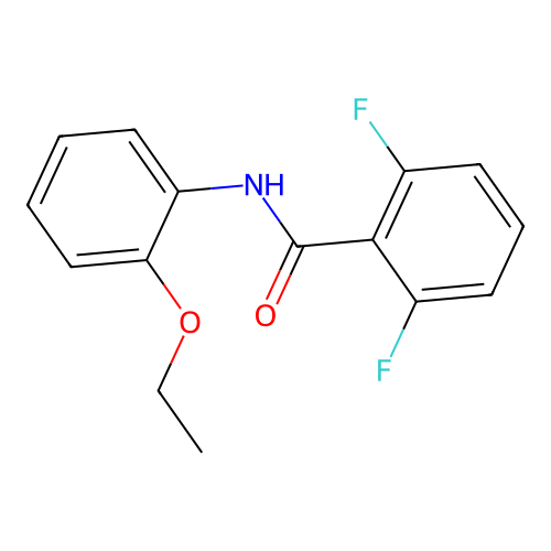 N-(2-ethoxyphenyl)-2,6-difluorobenzamide structure
