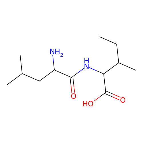 Leucyl-Isoleucine structure