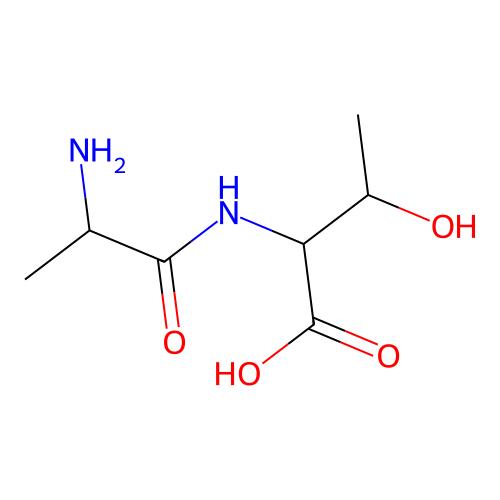 2-(2-Aminopropanoylamino)-3-hydroxybutanoic acid structure