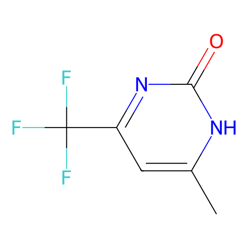 4-Methyl-6-(trifluoromethyl)pyrimidin-2-ol structure