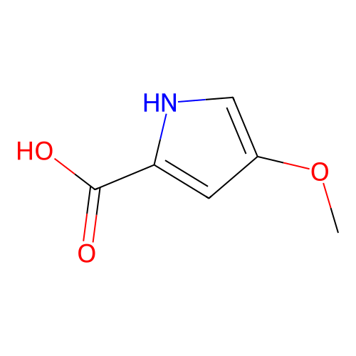 4-Methoxy-1h-pyrrole-2-carboxylic acid structure