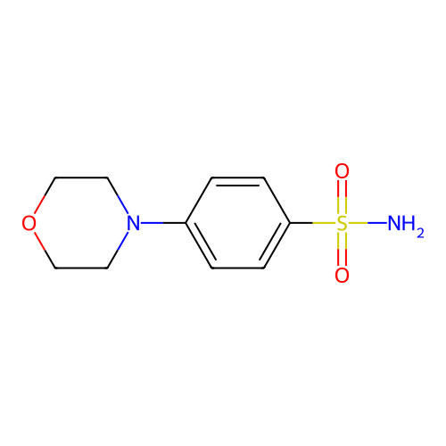 4-(Morpholin-4-yl)benzene-1-sulfonamide structure