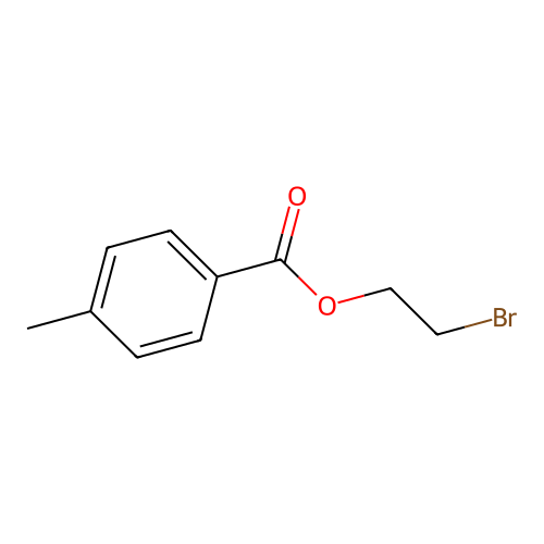 2-Bromoethyl 4-methylbenzoate structure