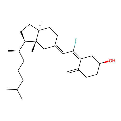 6-Fluorovitamin D3 structure