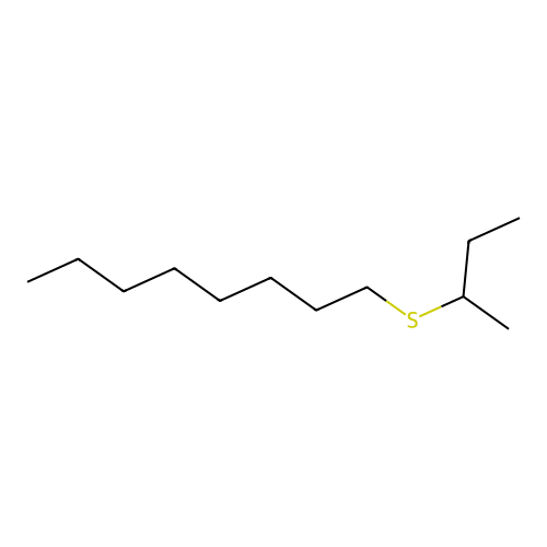1-[(Butan-2-yl)sulfanyl]octane structure