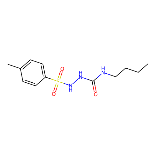 1-Butyl-3-[(4-methylphenyl)sulfonylamino]urea structure