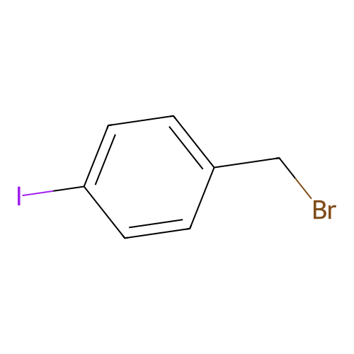 4-碘苄基溴 structure