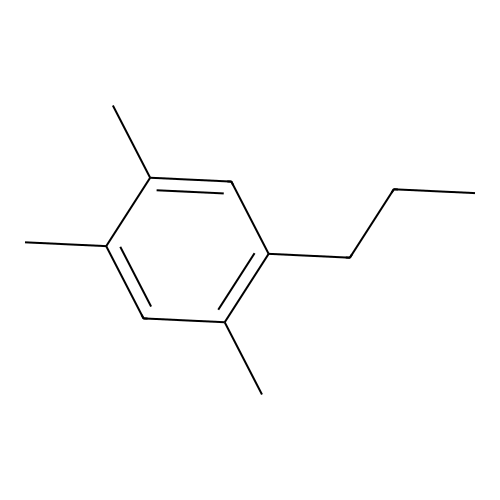 1,2,4-Trimethyl-5-propylbenzene structure