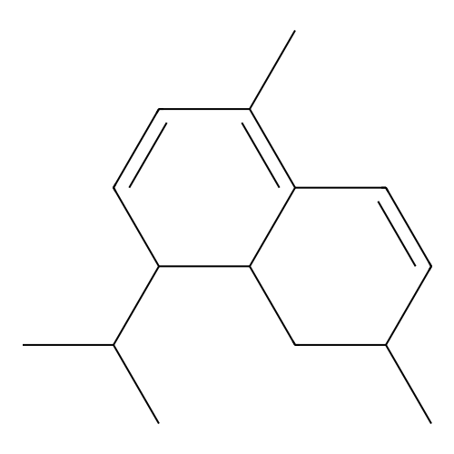 Cadala-1(10),3,8-triene structure