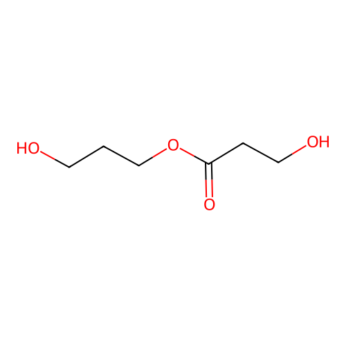 3-Hydroxypropyl 3-hydroxypropanoate structure