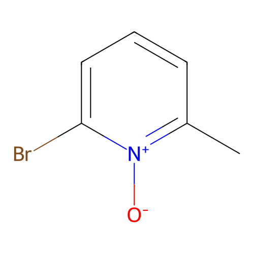2-Bromo-6-methylpyridine 1-oxide structure