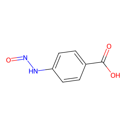 4-(Nitrosoamino)benzoic acid structure