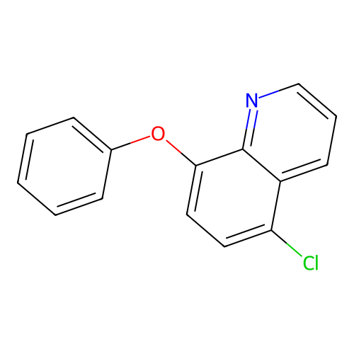 5-Chloro-8-phenoxyquinoline structure