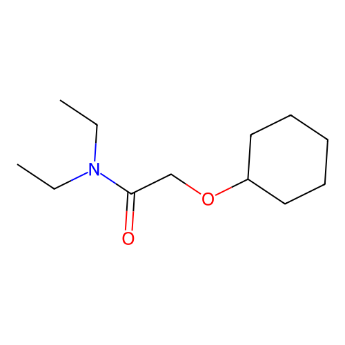 2-(Cyclohexyloxy)-n,n-diethylacetamide structure