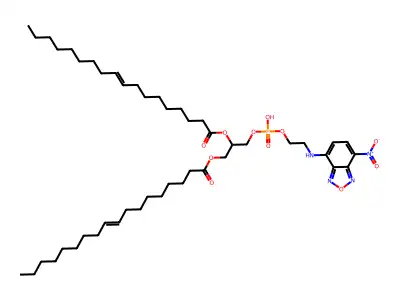 1 2-Dioleoyl-SN-glycero-3-phosphoethanol structure