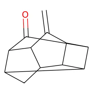 11-Methylene pentacyclo(5.4.0.02,6.03,10.05,9)undecan-8-one structure
