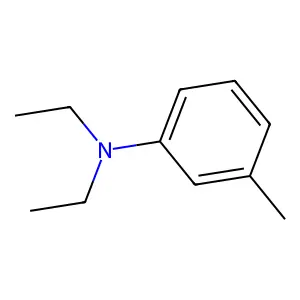 N,N-diethyl-m-toluidine structure