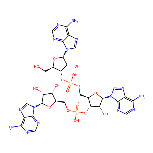 A3'p5'A3'p5'A structure