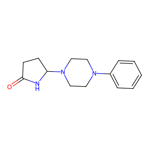 2-(4-Phenylpiperazin-1-yl)-3,4-dihydro-2H-pyrrol-5-ol structure