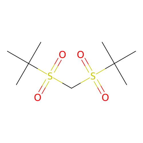Bis(tert-Butylsulfonyl)methane structure