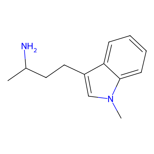 4-(1-methyl-1H-indol-3-yl)butan-2-amine structure