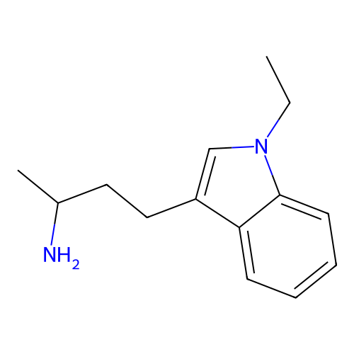 4-(1-ethyl-1H-indol-3-yl)butan-2-amine structure