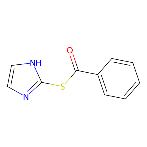 s-1h-Imidazol-2-yl benzenecarbothioate structure
