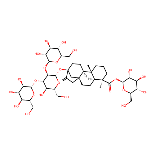 甜叶菊苷 A structure