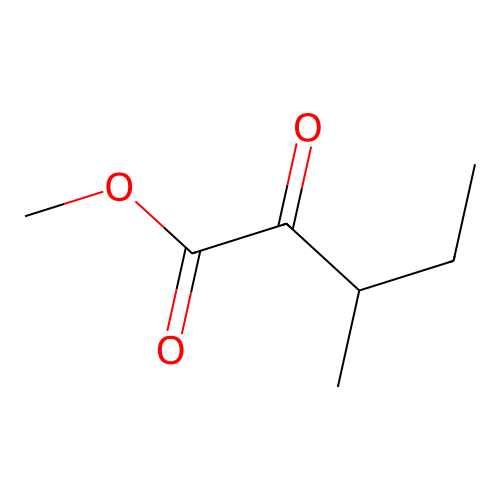 Methyl 2-oxo-3-methylpentanoate structure